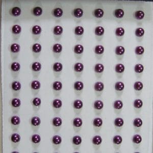 Say it in crystals - Medium Pearl Stickers - Purple