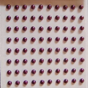 Say it in crystals - Small Pearl Stickers - Purple