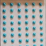 Say it in crystals - Large Pearl Stickers - Sky Blue