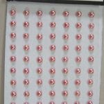 Say it in crystals - Medium Pearl Stickers - Victorian Pink