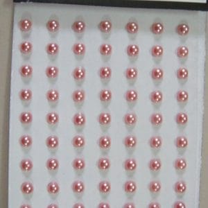 Say it in crystals - Medium Pearl Stickers - Victorian Pink