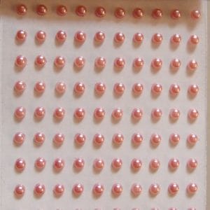 Say it in crystals - Small Pearl Stickers - Victorian Pink