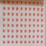 Say it in crystals - Small Pearl Stickers - Victorian Pink