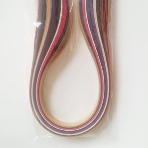 10mm Quilling Strip - Mix Metallic (Copper to Gold)