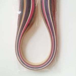 10mm Quilling Strip - Mix Metallic (Copper to Gold)