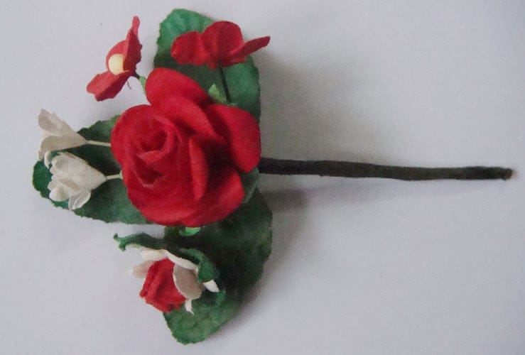 A bouquet of flowers- Red (Pack of 5 bouquets) CAMR192 1 A bouquet of flowers- Red (Pack of 5 bouquets)