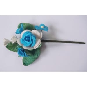 A bouquet of flowers- White and Blue