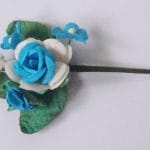 A bouquet of flowers- White and Blue