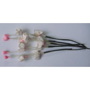 A Stem of Flowers with stamens - Cream