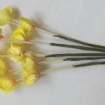 A Stem of Flowers with stamens - Yellow