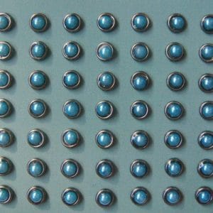 Pearl Brads (Small) - Blue