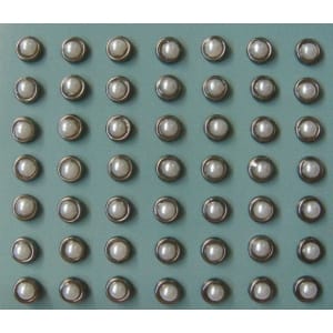 Pearl Brads (Small) - White