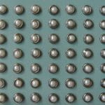 Pearl Brads (Small) - White