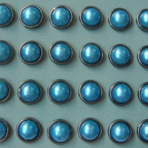 Pearl Brads (Large) - Blue