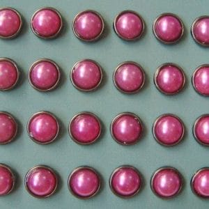 Pearl Brads (Large) - Pink