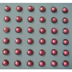 Pearl Brads (Medium) - Pink