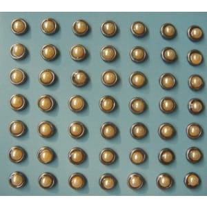 Pearl Brads (Small) - Light Yellow