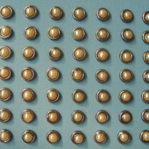 Pearl Brads (Small) - Light Yellow