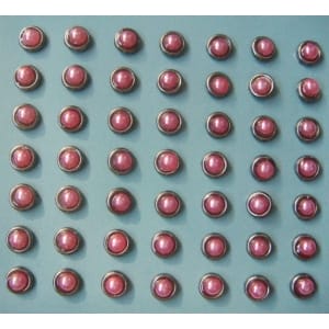 Pearl Brads (Small) - Pink
