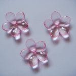 Plastic Flowers - Baby Pink (Pack of 10 flowers)