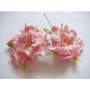 Curled Flowers (Large) - Pink