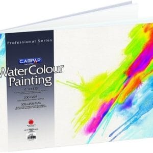 Campap Professional Water Color Painting Book