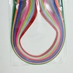 3mm Quilling Strip - Mix BrightColor (Dark Green to Red)