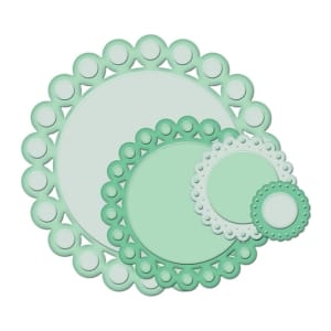 Spellbinders Nestabilities Decorative Elements Dies Beaded Circles