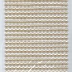 Say it in crystals - Medium Pearls -  Peach