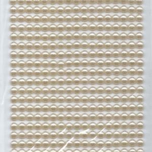 Say it in crystals - Medium Pearls - Peach