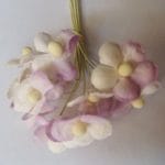 Periwinkles - Lavendar and White (Pack of 10 flowers)