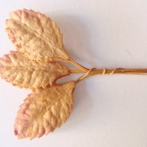 Mulberry Paper Leaves (Small) - Brown (Pack of 10 leaves)