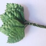 Mulberry Paper Leaves (Small) - Dark Green