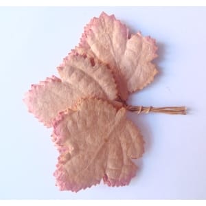Mulberry Paper Maple Leaves - Brown