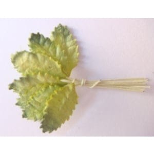 Mulberry Paper Leaves (Extra Small) - Light and Dark Green