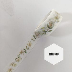 Vintage flowers Washi Tape