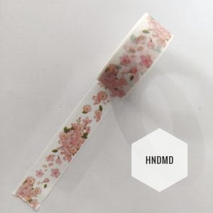 Pink flowers Washi Tape