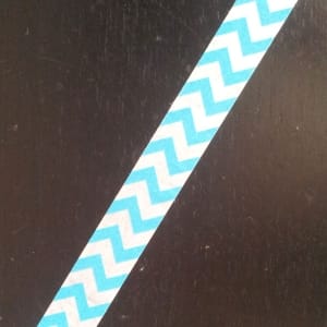 Chevrons - Blue and White - Japanese Washi Tape