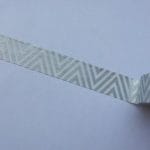 Triangles - Silver - Japanese Washi Tape