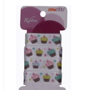 Sewrite Cupcakes Ribbon - White