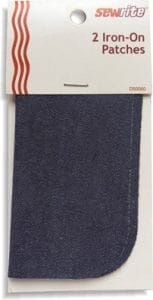 Sewrite 2 Denim Iron-on Patches