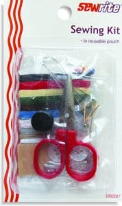 Sewrite Sewing Kit In Reusable Pouch