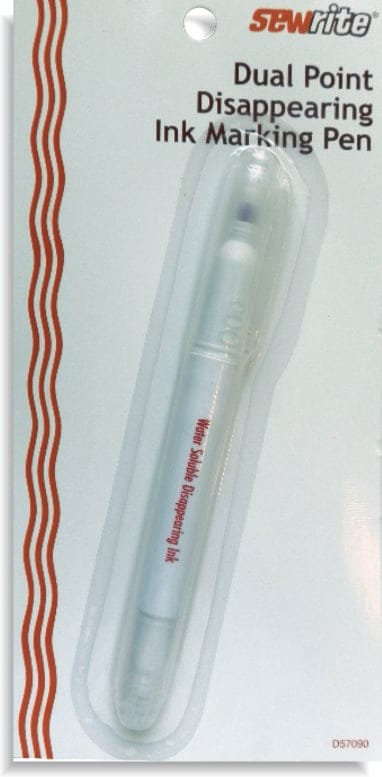Sewrite Dual Point Disappearing Ink Marking Pen - Purple D57090 Sewrite Dual Point Disappearing Ink Marking Pen - Purple