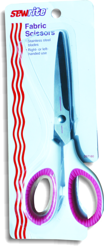 Sewrite 6.5” Comfort Grip Fabric Scissor D57180 Sewrite 6.5” Comfort Grip Fabric Scissor