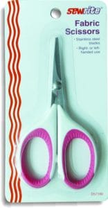 Sewrite 4” Comfort Grip Fabric Scissor
