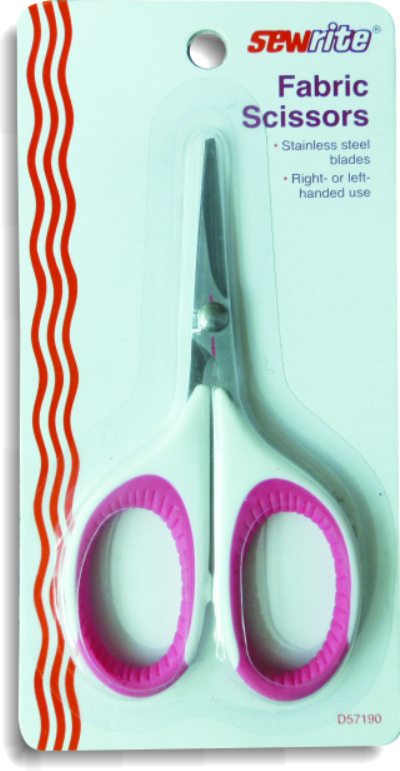 Sewrite 4” Comfort Grip Fabric Scissor