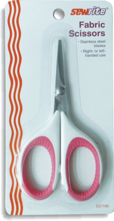 Sewrite 4” Comfort Grip Fabric Scissor D57190 Sewrite 4” Comfort Grip Fabric Scissor