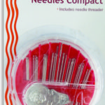 Sewrite Hand Needle Compact with Built In Needle Threader