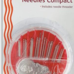 Sewrite Hand Needle Compact with Built In Needle Threader