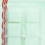 Sewrite Adhesive Back Hook & Loop Squares - White